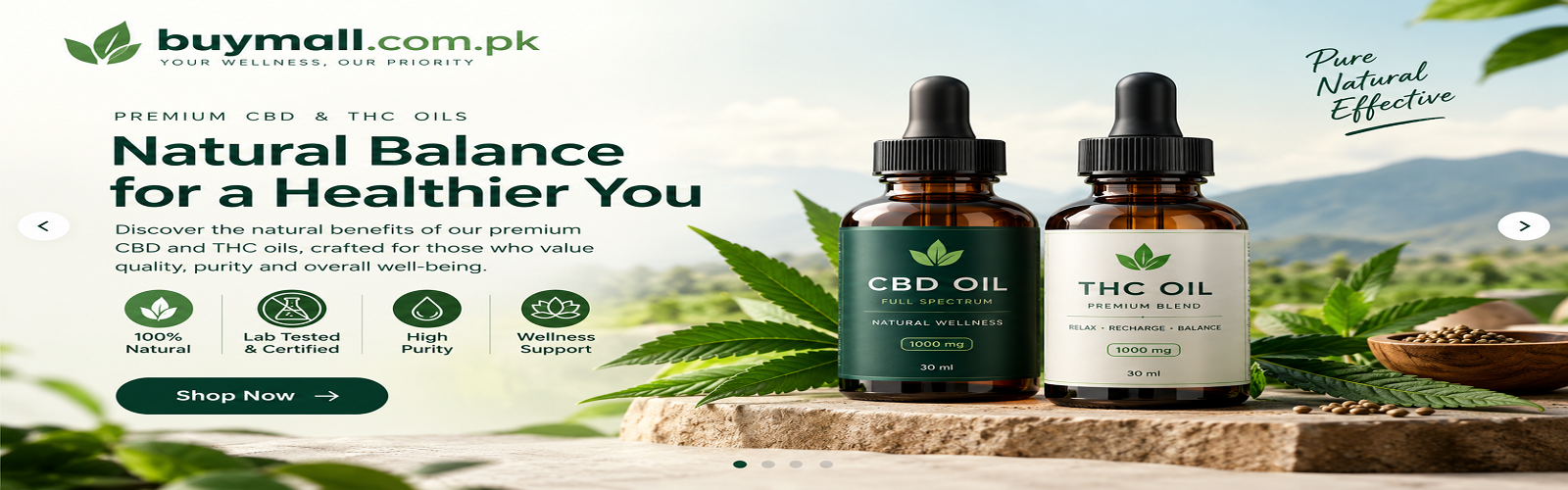 CBD and THC